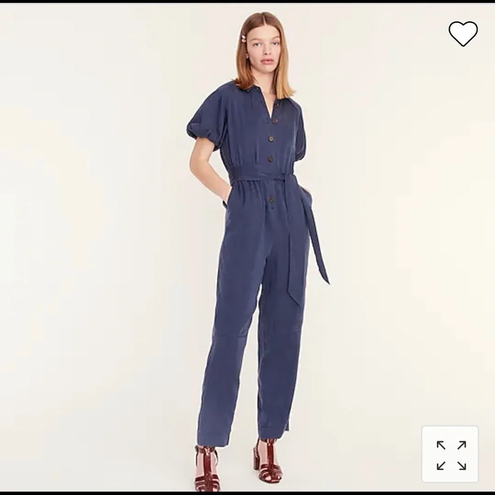 J. Crew Drapey belted jumpsuit, size M - Picture 1 of 9
